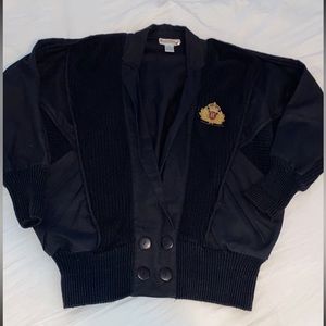 Vintage 80s Mens Cardigan Jacket Rare Design size M Men’s